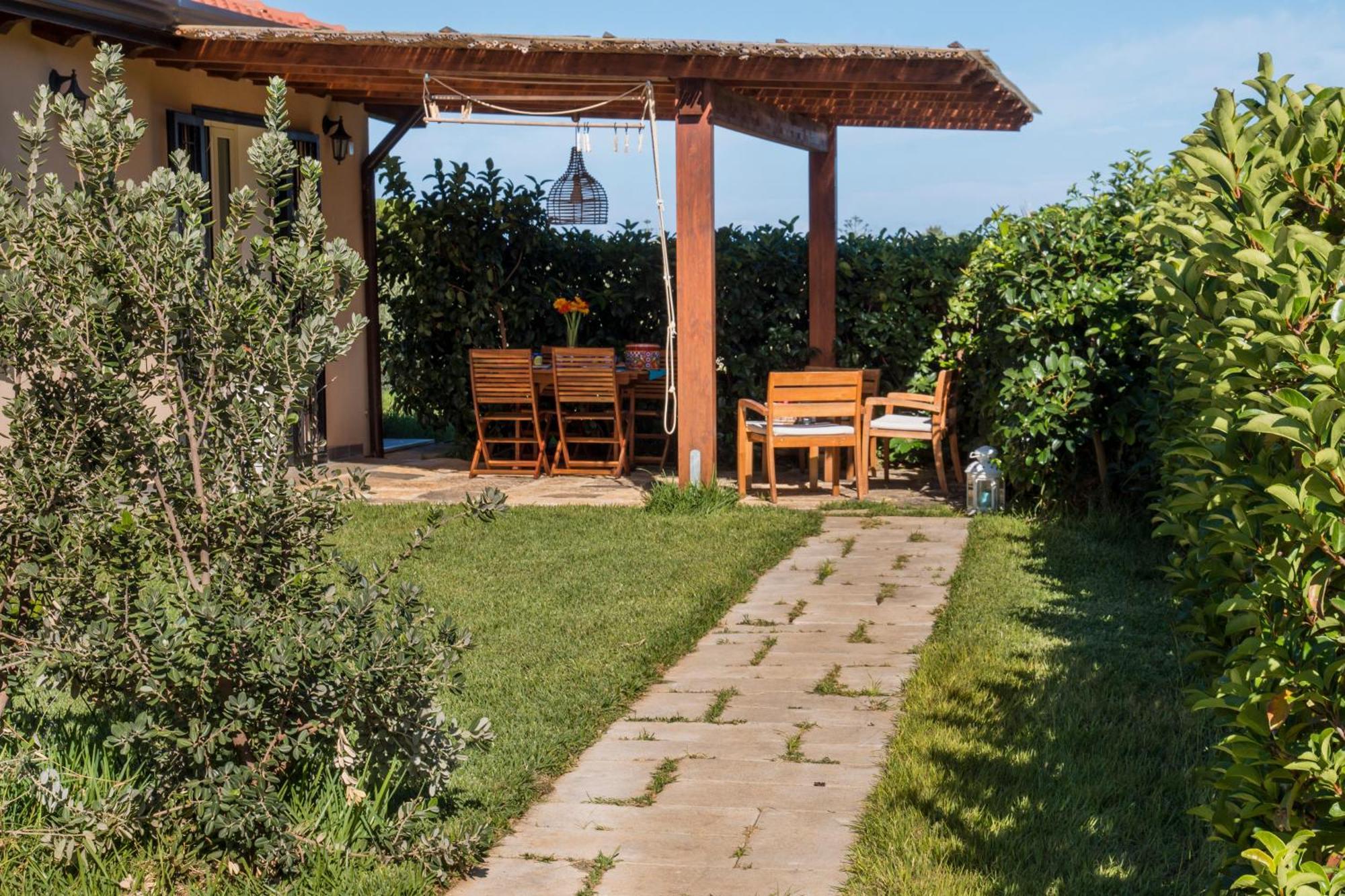 פרטיניצ'ו Villa Con Piscina Casale Di Gio Nel Golfo Di Castellammare מראה חיצוני תמונה