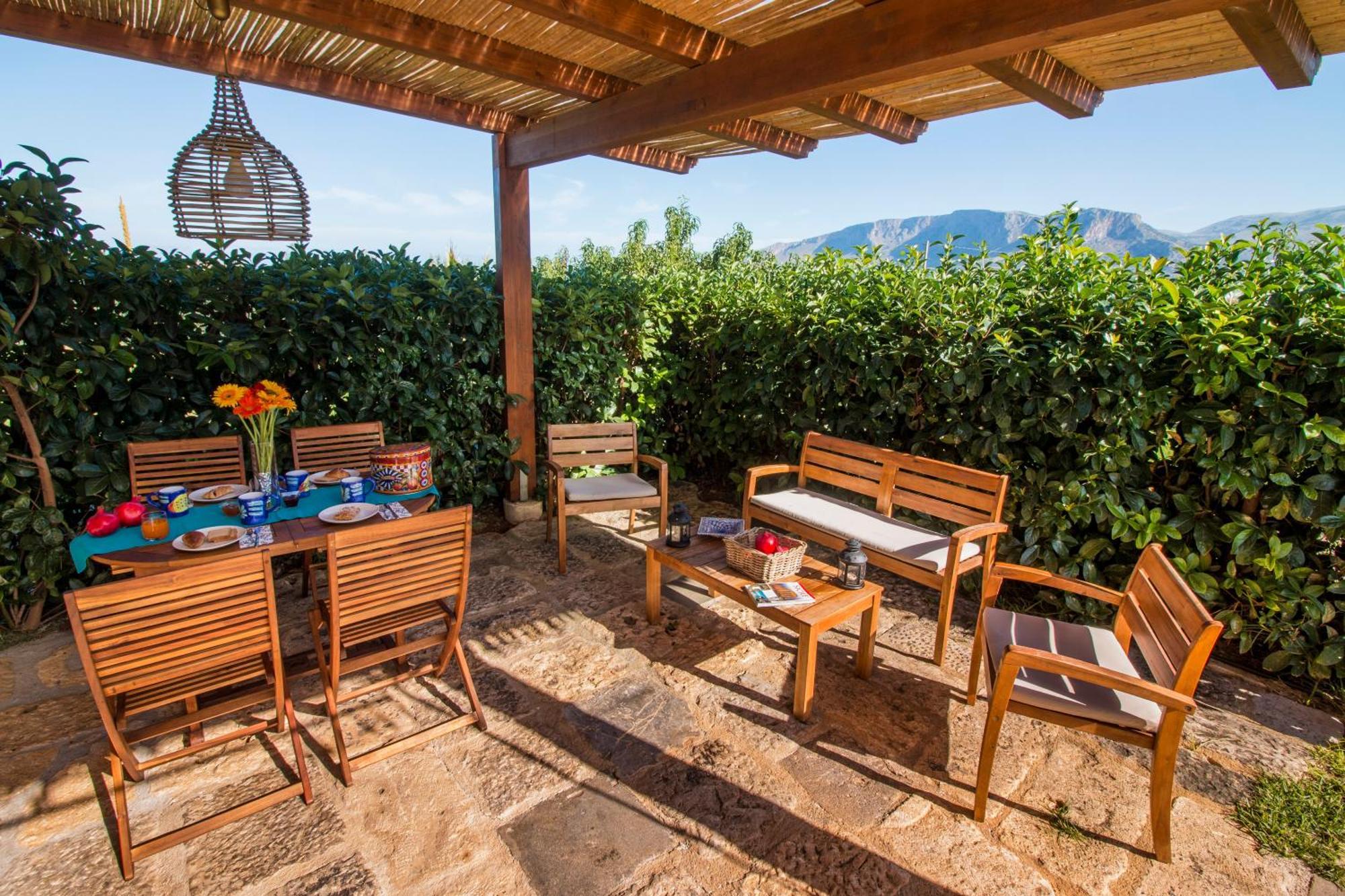 פרטיניצ'ו Villa Con Piscina Casale Di Gio Nel Golfo Di Castellammare מראה חיצוני תמונה